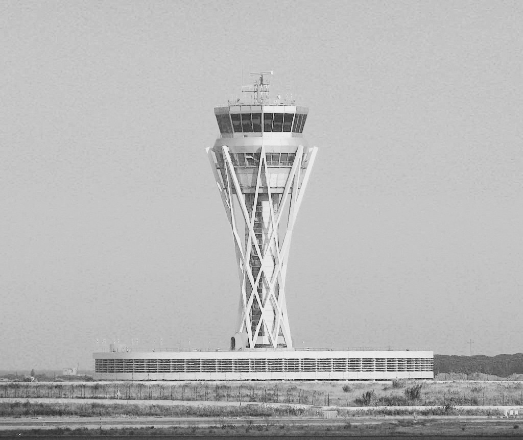 La torre de control de l'Aeroport del Prat