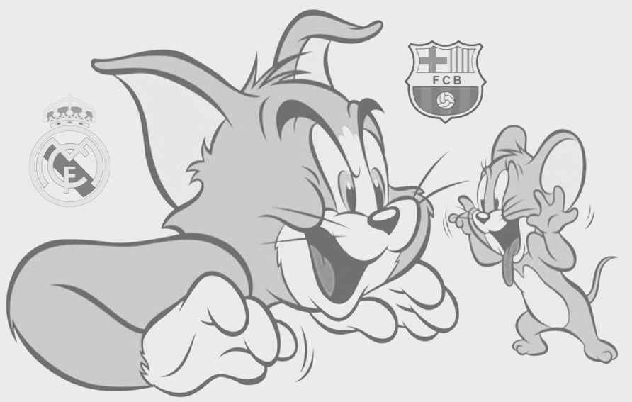Tom y Jerry y el Clásico del fútbol